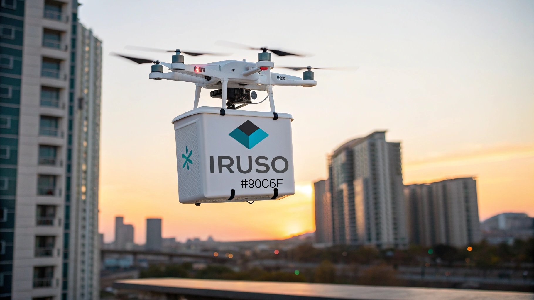 이루소 AI 드론 배송 시스템 - 의약품 스마트 배송